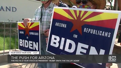 The push for Arizona in the 2020 presidential election