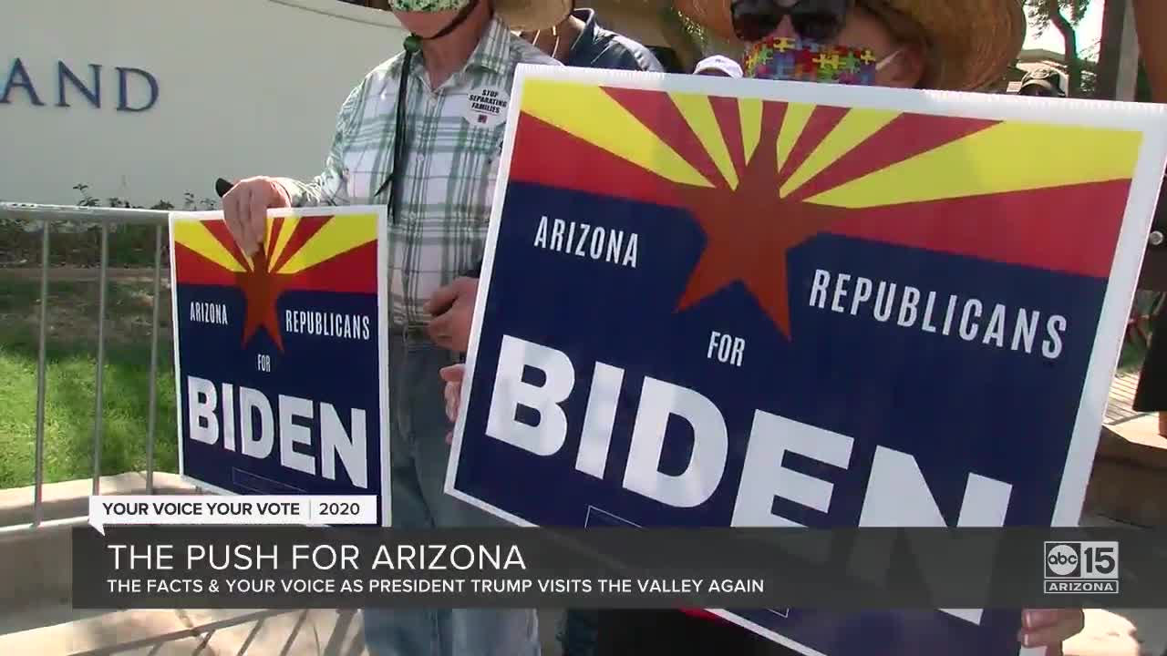 The push for Arizona in the 2020 presidential election