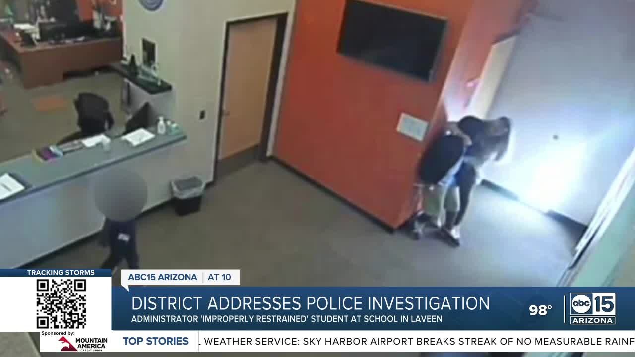 Former administrator 'improperly restrained' student at school in Laveen