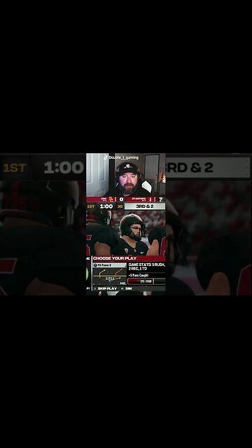 NCAA Football 14- Patty helping in the passing game!!