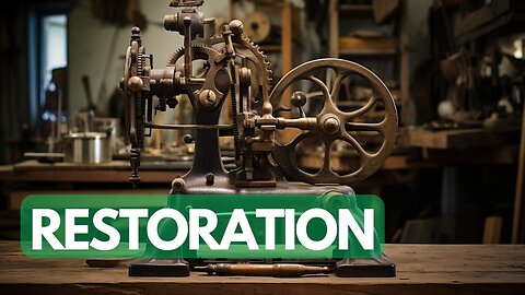 Antique Puncture Machine Restoration