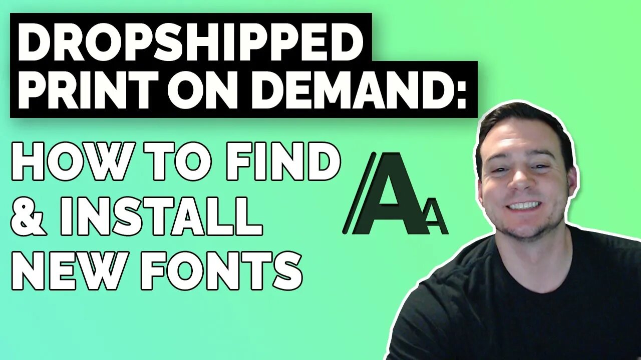 Print on Demand Tips: How To Find & Install Fonts w/ Commercial Rights To Use Them