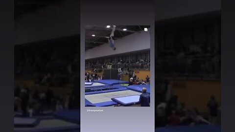 😳 #trampolinetricks