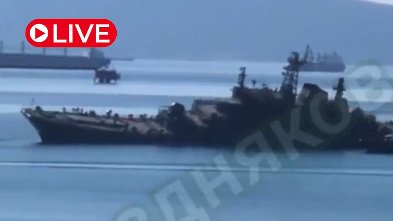 Breaking News updates Russian Navy ship ATTACKED and sunk by Ukraine / USA