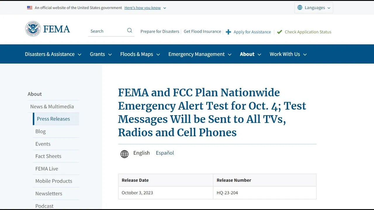 October 4th Emergency alert frequencies exposed-An analysis by Joe Imbriano The Fullerton Informer