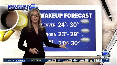 Thursday 5 a.m. forecast