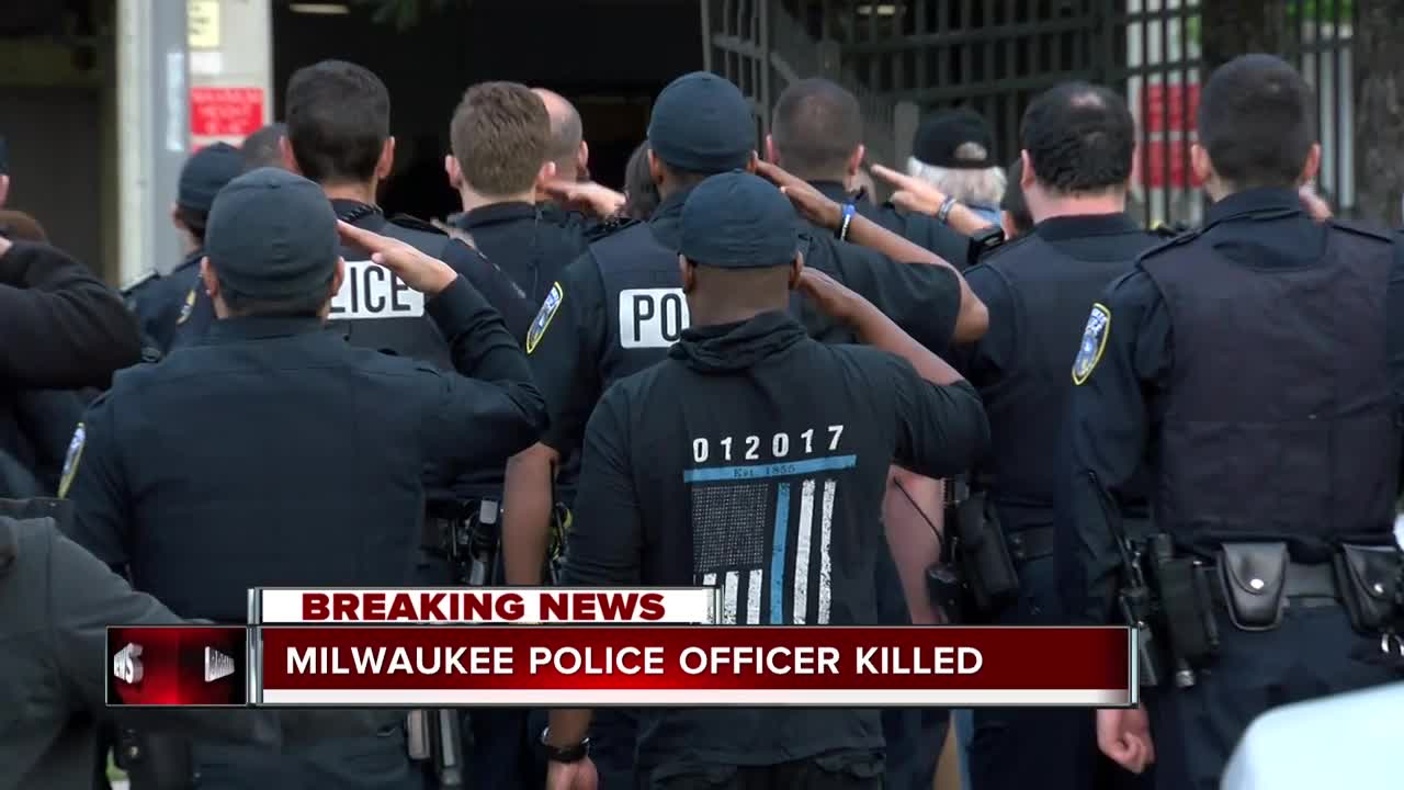 Police remember off-duty Milwaukee Officer Kou Her, killed while driving home from work