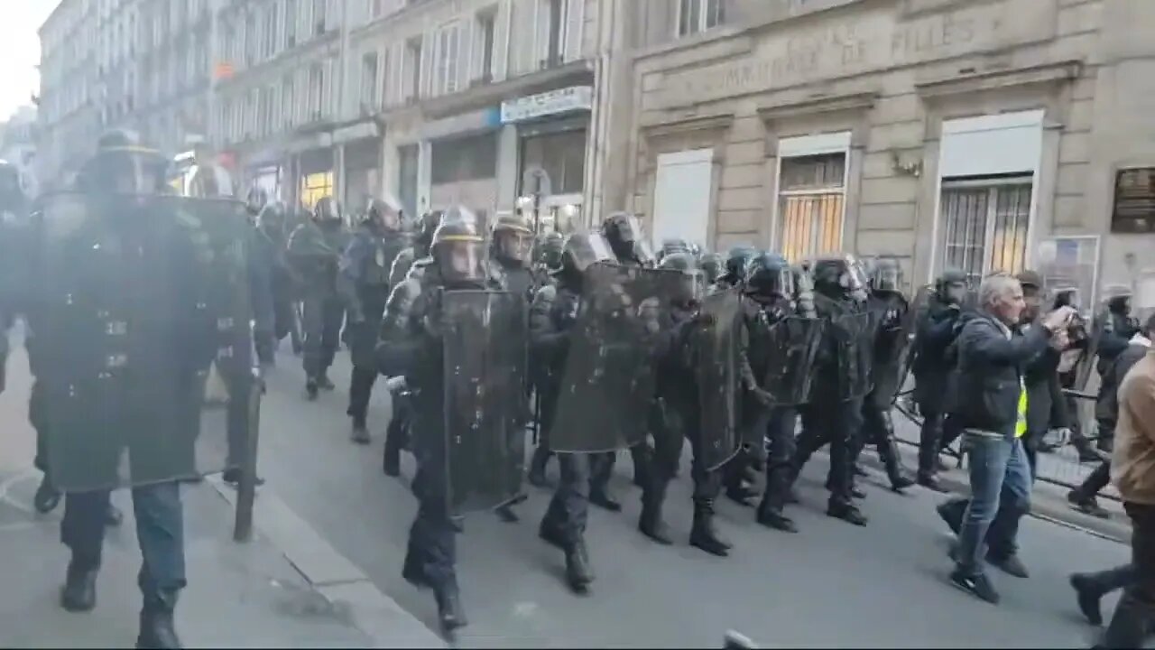 Part.2 et FIN : Manifestation Gilets Jaunes du samedi 19 novembre 2022