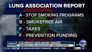 Lung Assoc gives Colorado mix grade on tobacco