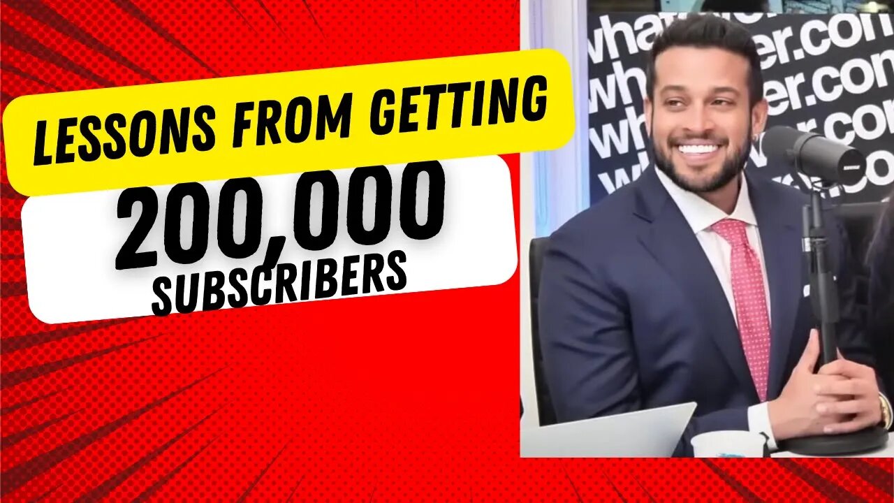 Lessons From 200,000 Subscribers on Youtube- IWAM Ep. 627