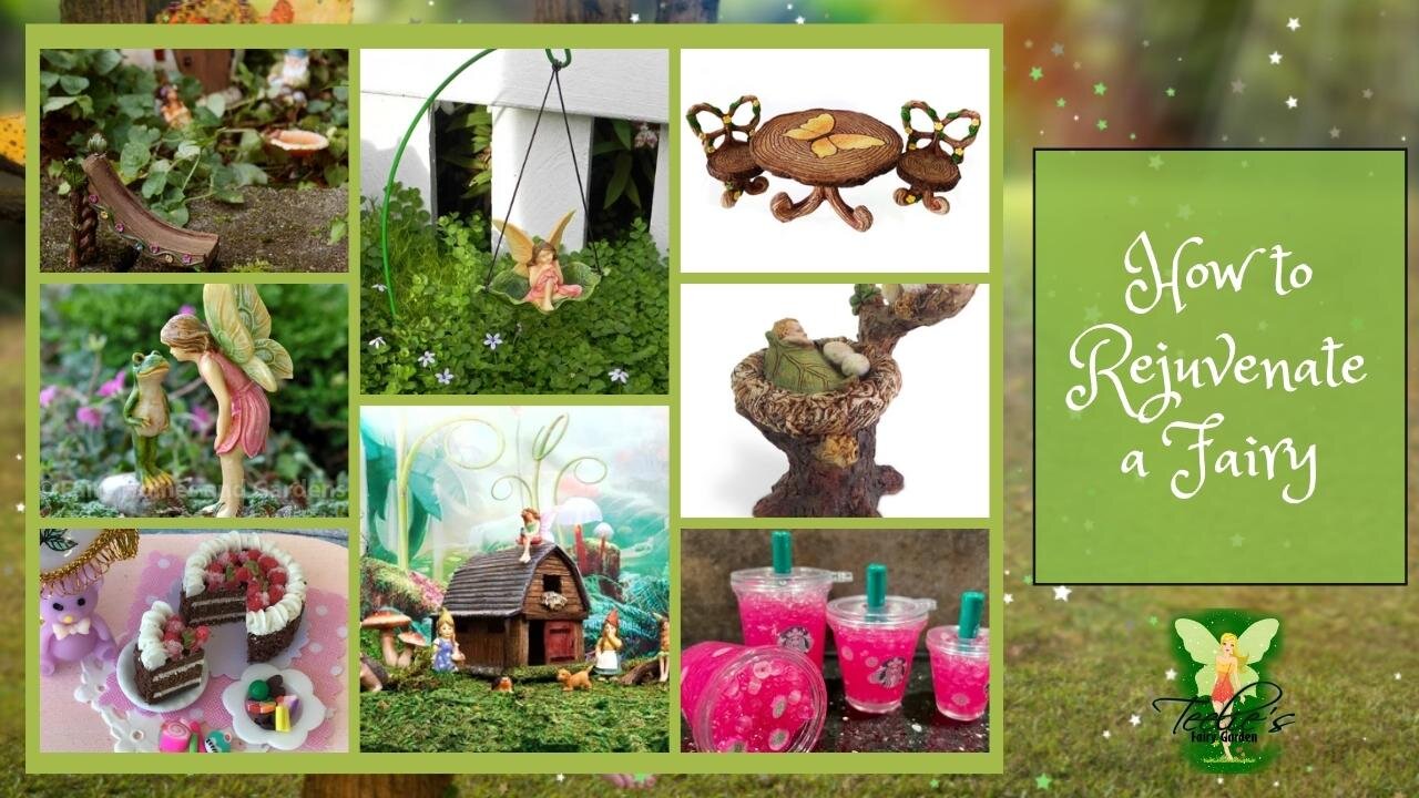 Teelie's Fairy Garden | How to Rejuvenate a Fairy | Teelie Turner