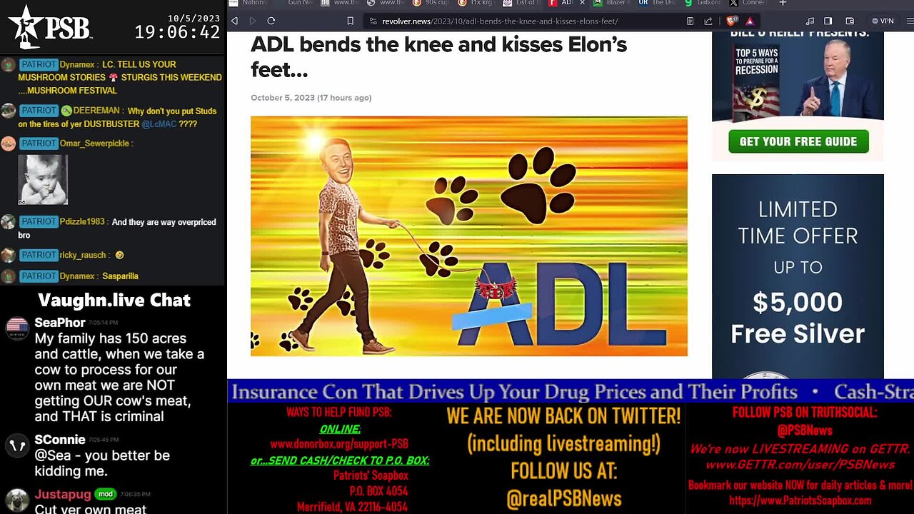 2023-10-05 19:00 EDT - Modern Day America: with LC Mac