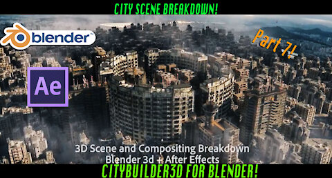 CityBuilder3d Blender scene breakdown: Soviet Trailer setup #7