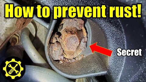 How to prevent bolts from rusting out!