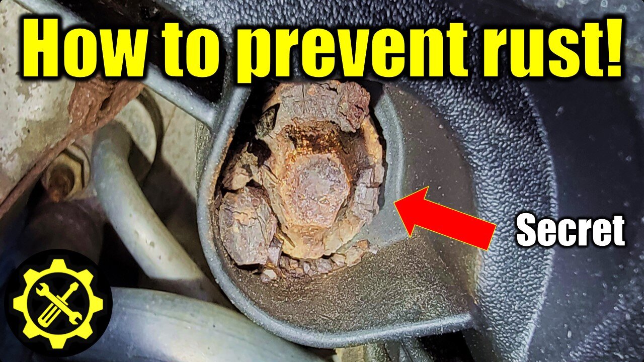 How to prevent bolts from rusting out!