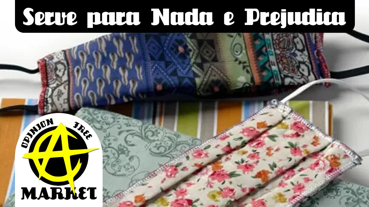 Finalmente mídia tradicional acorda para a verdade: Máscara é inútil