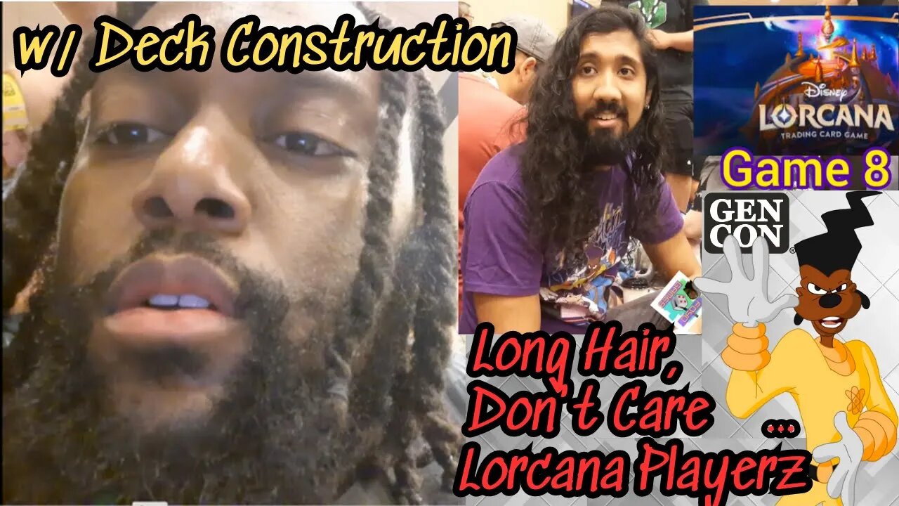 Disney Lorcana Game 8 | Deck Building 1st| Gen Con