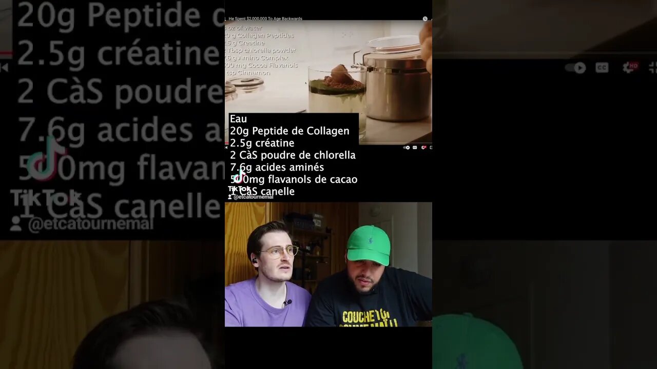 Le jus matinal de ce millionaire pour rajeunir 🤯