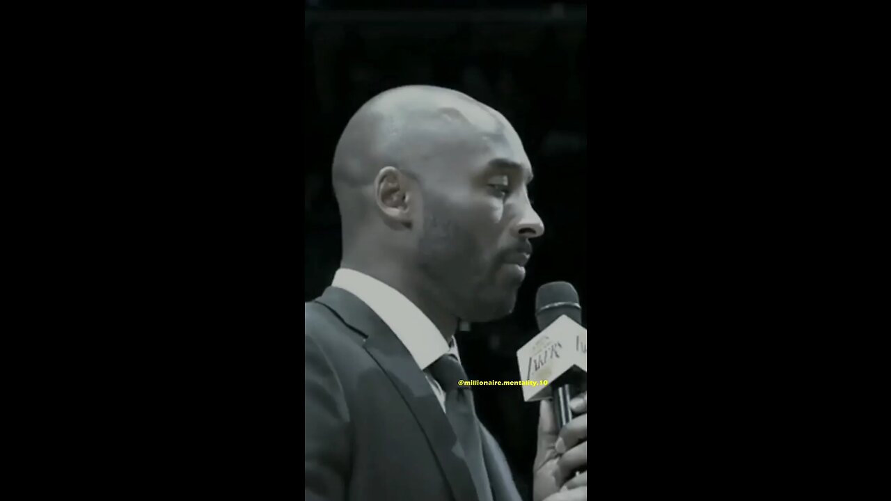 Kobe Inspirational Talk