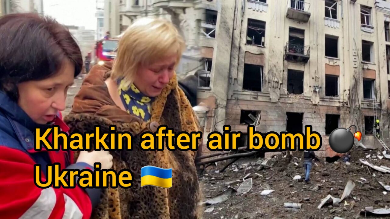 Kharkiv after air bomb 💣 🥺