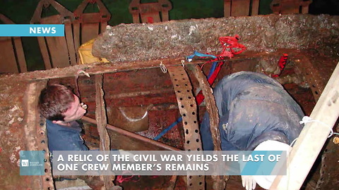 A Relic Of The Civil War Yields The Last Of One Crew Member’s Remains