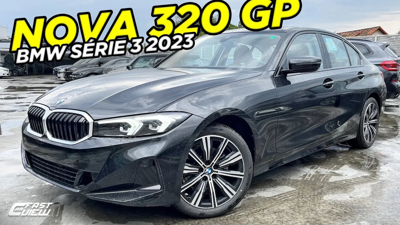 NOVA BMW SÉRIE 3 320I GP 2023 AGORA MAIS EQUIPADA E SEGURA NÃO DÁ CHANCE PARA CONCORRÊNCIA!