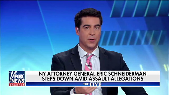 Jesse Watters: 'Everything Schneiderman Accused Trump of Being... He Is Himself'