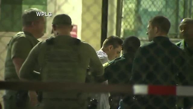 Suspected south Florida school shooter Nikolas Cruz arrives at the Broward County Jail