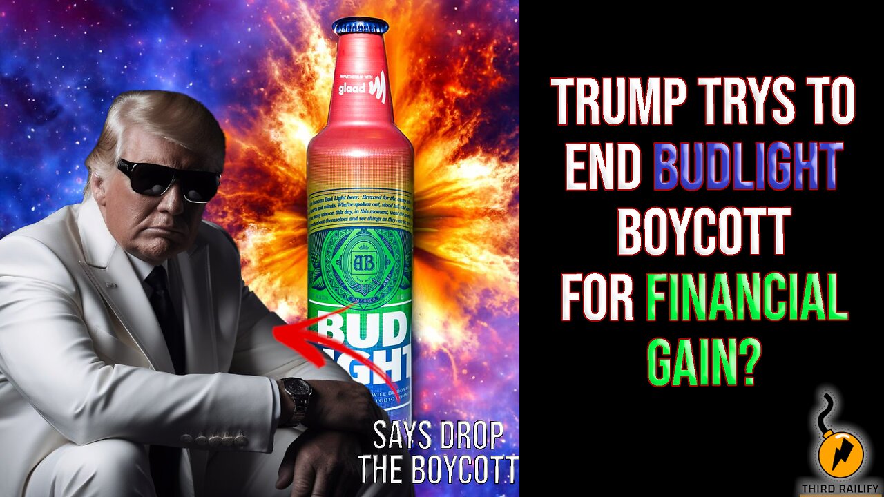 Trump calls to end Bud Light boycott just before an Anheuser-Busch fundraiser, calls company great