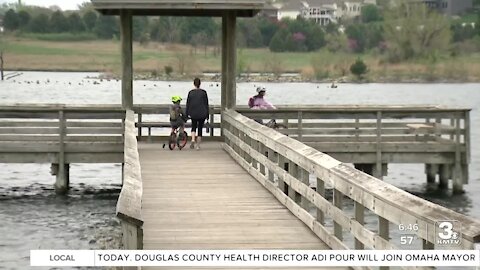 Warmer weather draws more people to local parks