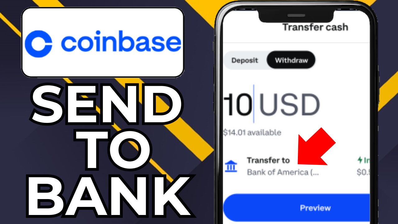 HOW TO WITHDRAW MONEY FROM COINBASE TO BANK ACCOUNT