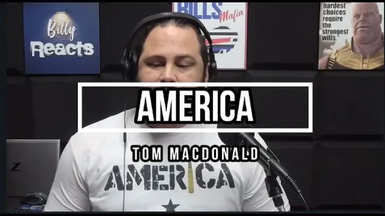 Billy Reacts: Tom MacDonald - America