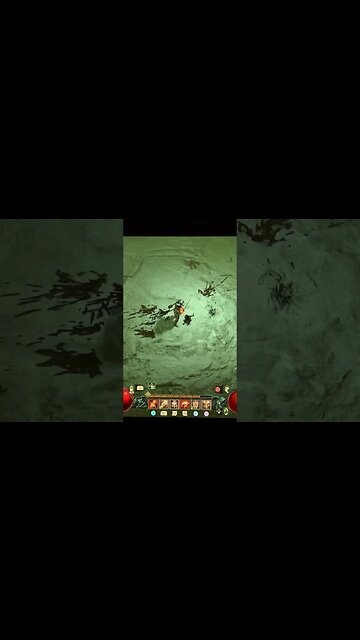 Diablo 4 Beta on a LG 65” C1 OLED! See link for full video #gamingsetup #gaming #diablo4