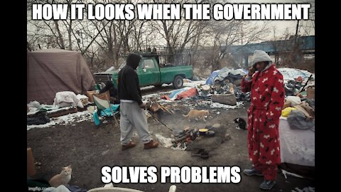 The Government Never Solves Problems They Create Them