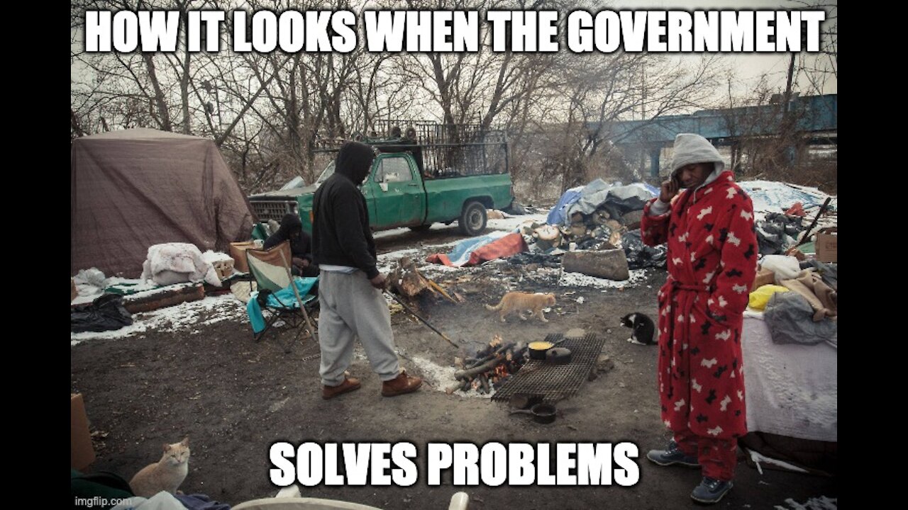 The Government Never Solves Problems They Create Them