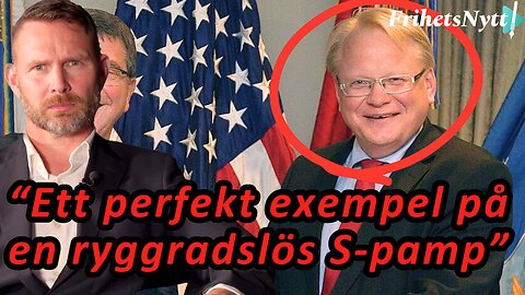 Skamstocken: Peter Hultqvist - Fegis, globalist, vapenvägrare och ryggradslös sosse