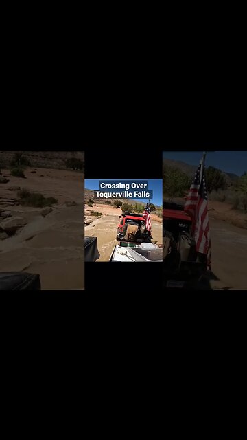 Driving Over Toquerville Falls