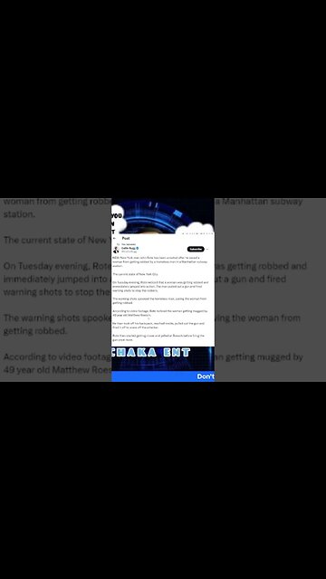 Firing shots during robbery leads to arrest