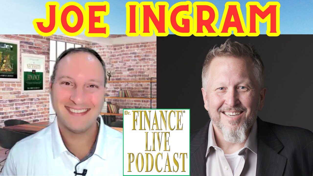 Dr. Finance Live Podcast Episode 68 - Joe Ingram Interview - Sales Genius - Top Car Salesmen