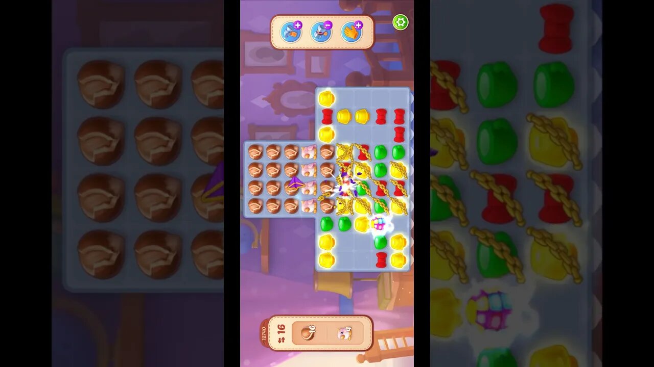 Shorts Playrix Homescapes Gameplay Walkthrough Level 12740-010