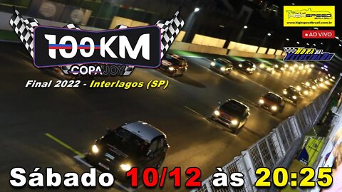 COPA JOY CHEVROLET | Endurance 100KM | Temporada 2022 - Interlagos (SP) | Ao Vivo
