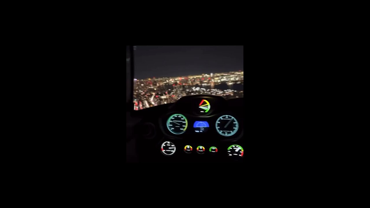 New York Night Flight in an ICON A5!