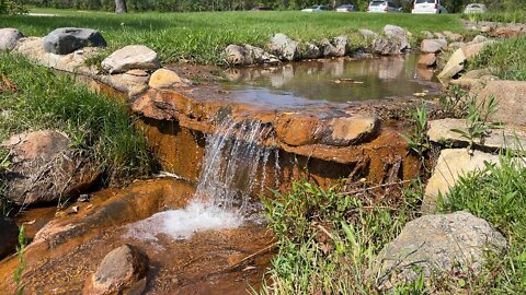 A little peaceful waterfall