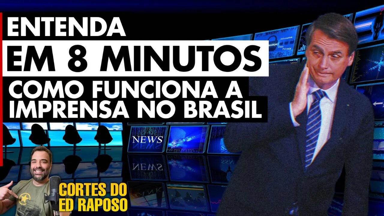 É ASSIM QUE A IMPRENSA BRASILEIRA FUNCIONA | Cortes do Raposo