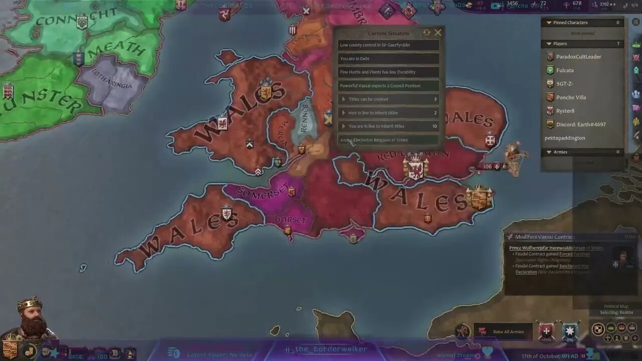 Part 2 King of Wales Expanding His Realm CK3 MP Session B 2022-10-9