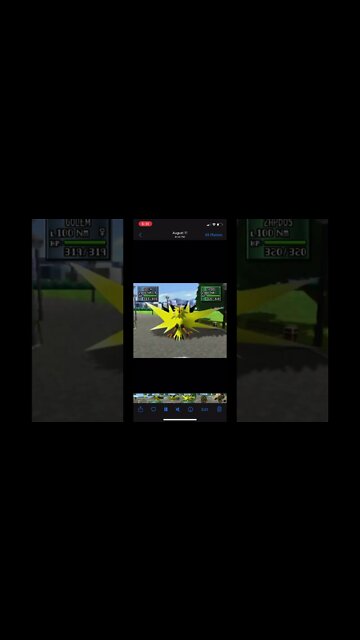 Pokémon Stadium 2 - Zapdos Uses Detect! | #shorts