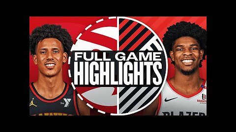 HAWKS at TRAIL BLAZERS | FULL GAME HIGHLIGHTS | November 17, 2024