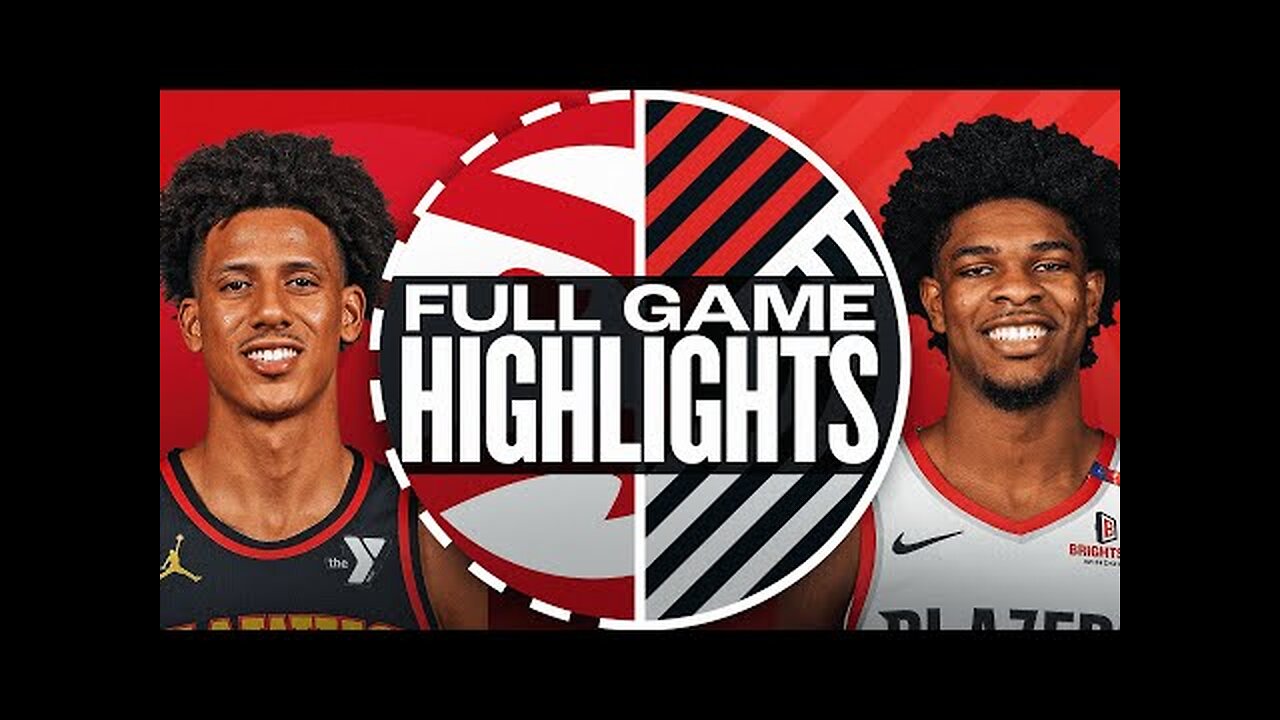 HAWKS at TRAIL BLAZERS | FULL GAME HIGHLIGHTS | November 17, 2024