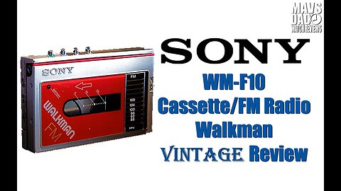 80's Vintage Review! | Sony Cassette Walkman WM-10 & WM-F10 | Tons Of Great Memories!