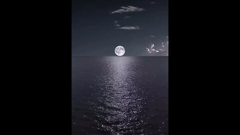 When The Moon Meets The Ocean